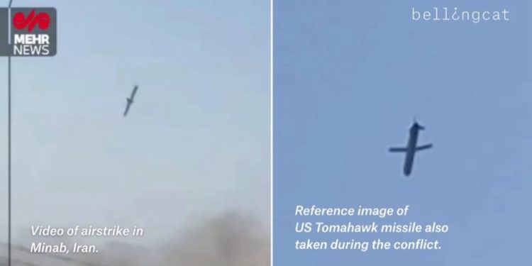 Trump Berbohong: Rakaman Video Buktikan Peluru Berpandu Tomahawk AS Hentam Kawasan Sekolah Di Iran