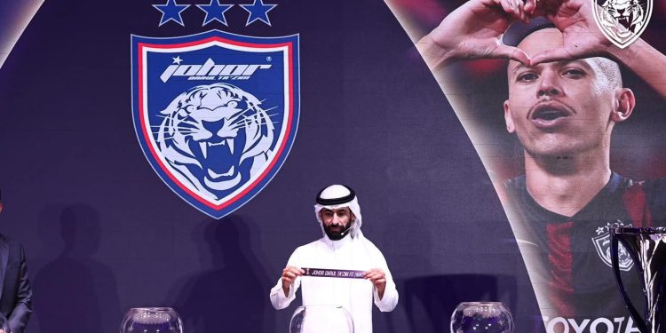 JDT Bertemu Kelab Asia Barat Suku Akhir Liga Juara-Juara AFC Elit 2025–26