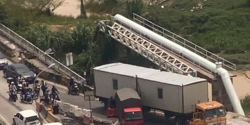 Jambatan Dua Lorong Untuk Keluar Masuk Ke Bandar Puncak Alam….