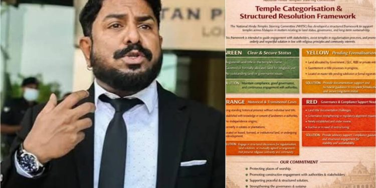 Kuil Tanpa Dokumen Tanah Yang Jelas Tidak Bermaksud Tidak Sah Secara Moral – Arun Dorasamy