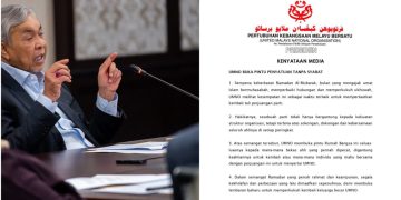 Zahid Ajak Bekas Ahli Dipecat Kembali Kepada UMNO 