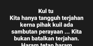 Hanya Tangguh ‘Ops Terjah’, Bukan Batal – Ustaz Sophian  
