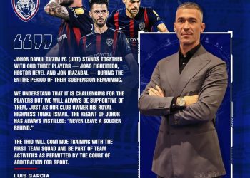 JDT Teguh Bersama Tiga Pemain Digantung, “Never Leave A Soldier Behind” 