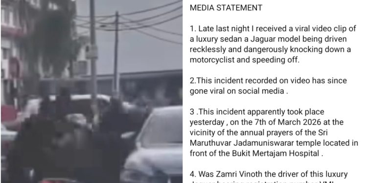 Adakah Zamri Vinoth Akan Ditangkap Kerana Memandu Secara Melulu Dan Berbahaya? – RSN Rayer