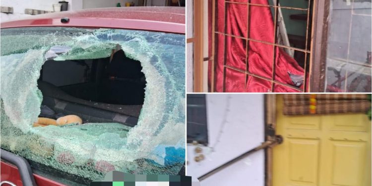 Rumah Cikgu Chandra Pula Diserang Lelaki Bersenjata Parang?