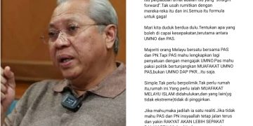 PAS Mahu Muafakat UMNO PAS, Bukan Muafakat UMNO DAP PKR – Annuar Musa