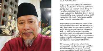 URA Ibarat Harimau Bersembunyi Menunggu Masa Untuk Menerkam – Iskandar