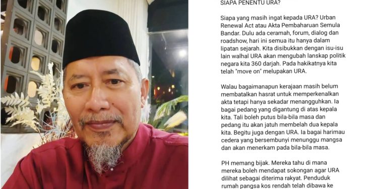 URA Ibarat Harimau Bersembunyi Menunggu Masa Untuk Menerkam – Iskandar
