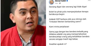 Akmal Persoal Layanan Berbeza Kes Zamri Vinoth Dan Arun