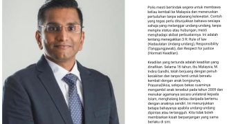 Tamim Dahri Perlu Segera Didakwa, Tegakkan Kedaulatan Undang-Undang – Lingeshwaran