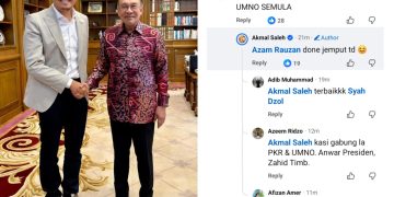 Akmal Pelawa PMX Kembali Kepada UMNO? 