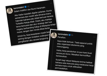 ‘Saya Tidak Bertuan, Tiada Apparat Politik Yang Menunggang’
