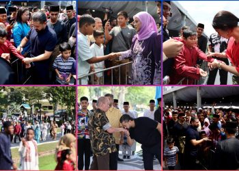 Sambutan Hebat Rakyat Johor Di Rumah Terbuka Istana Johor