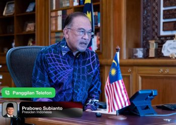 Anwar, Prabowo Bincang Konflik Iran-Israel Melalui Panggilan Telefon