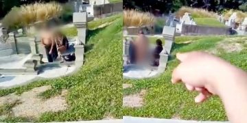 Pasangan Mengaku Bersalah Buat Aksi Tak Senonoh Di Kubur Cina, Ditahan Polis
