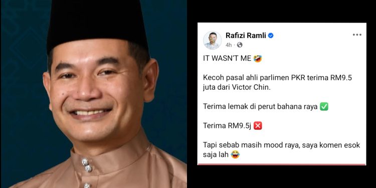 Skandal RM9.5 Juta: “Bukan Saya!” – Rafizi Ramli