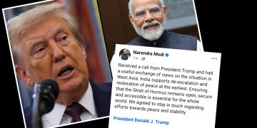 Presiden AS Donald Trump Telefon PM India Bincang Situasi Di Asia Barat