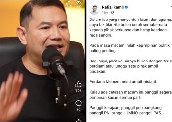Panggil Kerajaan Panggil Pembangkang, Api Perkauman Jangan Dibuat Main – Rafizi