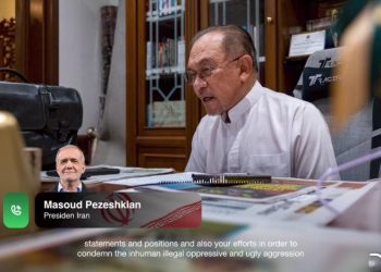 Presiden Iran Masoud Pezeshkian Hargai Sokongan Malaysia – Anwar