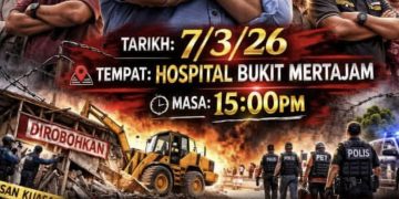 Undang-undang Perlu Dipatuhi: Komuniti Dan Penguat Kuasa Bersatu Di Hospital Bukit Mertajam