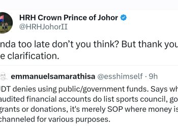 “Agak Terlewat, Tapi Terima Kasih Atas Penjelasan” – TMJ Respons Dakwaan Dana Awam JDT