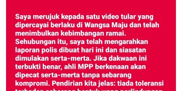 Jika Dakwaan Terbukti Benar, Ahli MPP Berkenaan Akan Dipecat Serta-Merta – Hannah Yeoh