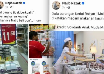 Akaun Facebook Najib Razak ‘Mengimbau’ Kritikan Terhadap KR1M
