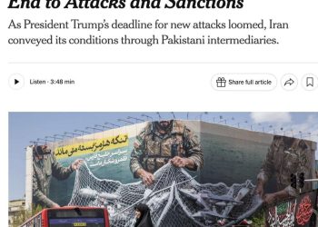 10 Tuntutan Iran Untuk Tamatkan Perang Didedahkan