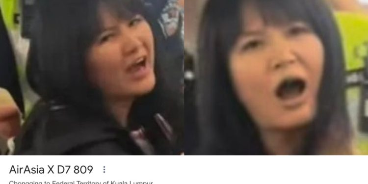 Apasal Kau Tak Reti Cakap Mandarin! – Penumpang China Mengamuk Dengan Krew AirAsia