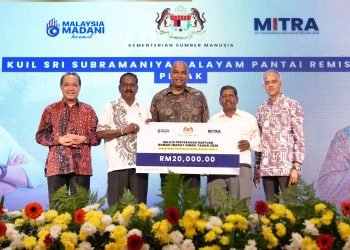 RM9.24 Juta Disalurkan Kepada Rumah Ibadat Hindu Menerusi Program Dharma Madani