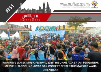 Jabatan Mufti Wilayah Persekutuan Bantah Penganjuran Rain Rave Water Music Festival 2026