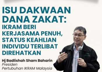 Ikram Jamin Beri Kerjasama Penuh Siasatan Dana Zakat, Dakwa Isu Melibatkan Individu Bukan Organisasi