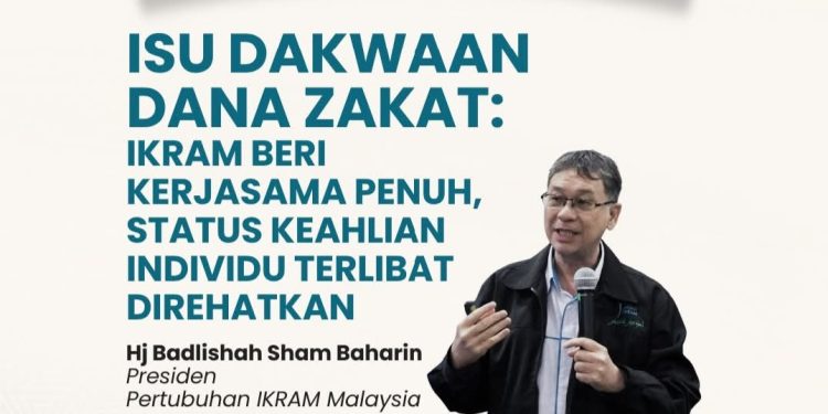 Ikram Jamin Beri Kerjasama Penuh Siasatan Dana Zakat, Dakwa Isu Melibatkan Individu Bukan Organisasi