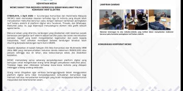 MCMC Siasat Tiga Individu Dipercayai Sebar Maklumat Palsu Kenaikan Tarif Elektrik