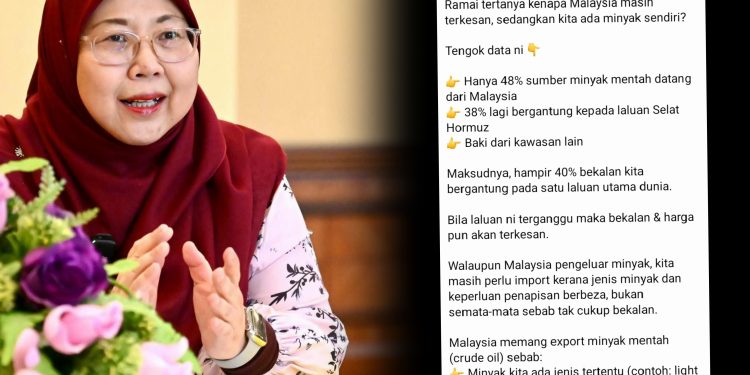 Walaupun Malaysia Pengeluar Minyak, Kita Masih Perlu Import – Fuziah Salleh