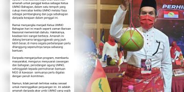 Jawatan Ketua UMNO Bahagian Hari Ini Tak Sama Macam Dulu – Dr. Armand Azha