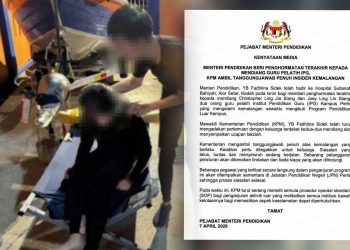 Tragedi Kayak: KPM Ambil Tanggungjawab Penuh, Teliti Semula SOP Aktiviti Luar Kampus