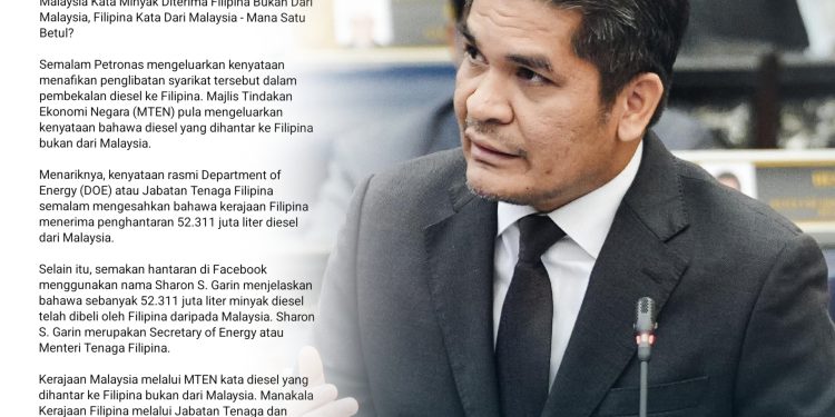 Radzi Jidin Dakwa Kenyataan Kerajaan Malaysia Filipina Bercanggah, Mana Satu Betul?