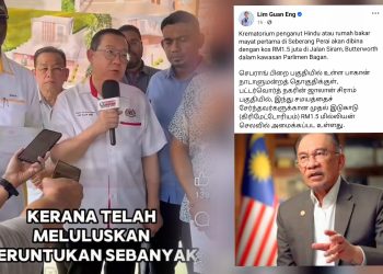 Krematorium Hindu RM1.5 Juta di Seberang Perai, Guan Eng Ucap Terima Kasih Pada PMX