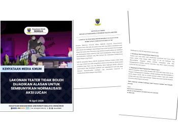 Kesatuan Mahasiswa UM Desak Pasukan Teater Mohon Maaf Dalam Tempoh 24 Jam