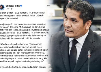 Apakah Benar 127.3 Hektar Tanah Pulau Sebatik Diserah Kepada Indonesia? – Radzi Jidin