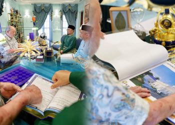 Agong Menerima Mengadap Mufti Johor