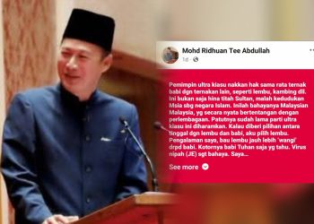 Tinggal Dekat Dengan Babi, Boleh Hari-Hari Tengok Babi, Cium Babi, Makan Babi – Ridhuan Tee