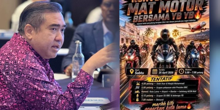 Penganjur Konvoi Mat Motor Bertanggungjawab Jika Penumpang Terlepas Penerbangan? – Anthony Loke