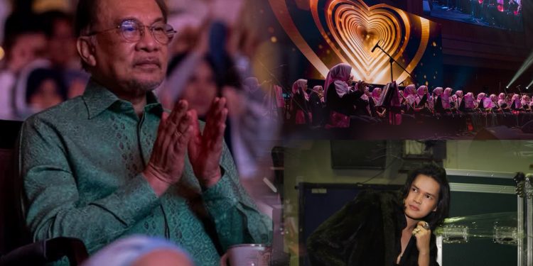 Anwar Tonton Konsert ‘Winds of Glory’, Puji Kerjasama SPWinds Bersama Amir Masdi