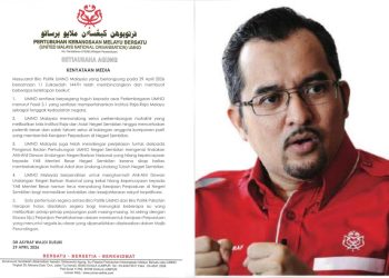 UMNO Terus Sokong Kerajaan Perpaduan Negeri Sembilan