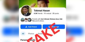 Waspada Akaun Palsu Tokmat Hasan