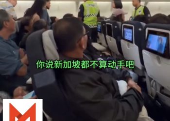 Tepuk Punggung Pramugari – Pelancong China Diheret Keluar Dari Kapal Terbang MAS