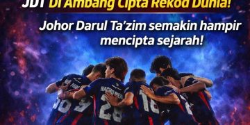 JDT Semakin Hampir Mencipta Sejarah Dunia!