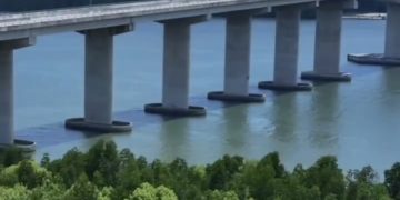 Jambatan Sungai Pulai Mendap Lebih 300mm Dalam 6 Bulan